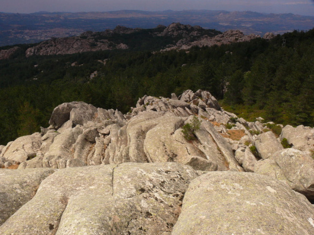Niesamowite granitowe formacje skalne na Monte Limbara #Sardynia