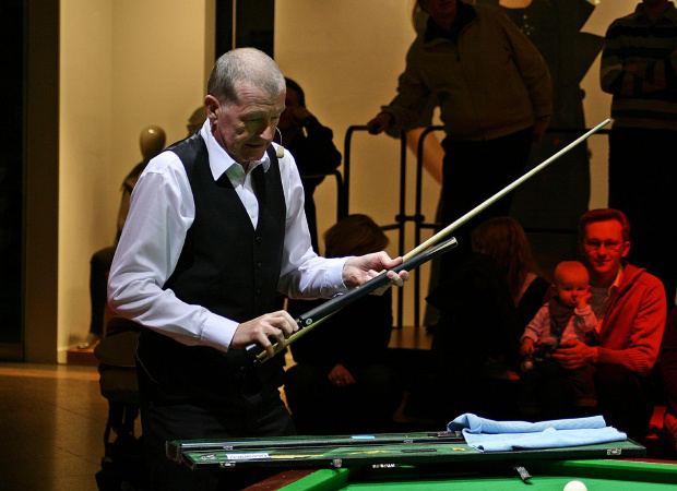 Steve Davis #Snooker #bilard #gra #mistrz