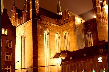 Światełka w Gdańsku w dniu 20-21listopad 2010 #Gdańsk #Światło #luminacje