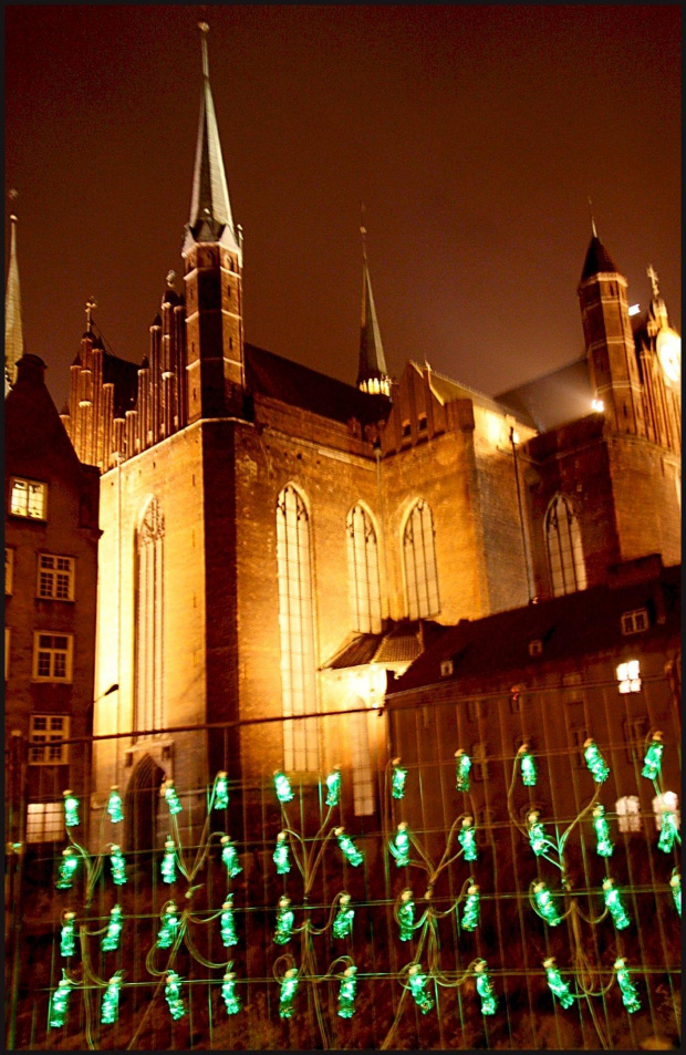 Światełka w Gdańsku w dniu 20-21listopad 2010 #Gdańsk #Światło #luminacje