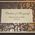 z brązowym papierem