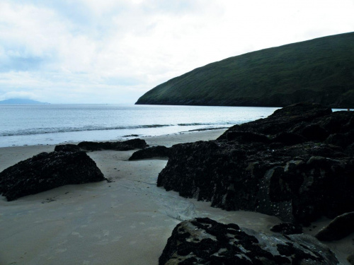 plaża na wyspie Achill w Irlandii
