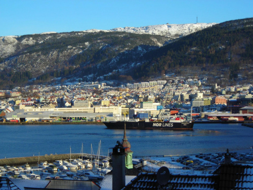 Bergen Norwegia. #norwegia #krajobraz #bergen #widoki #podróże #góry #morze