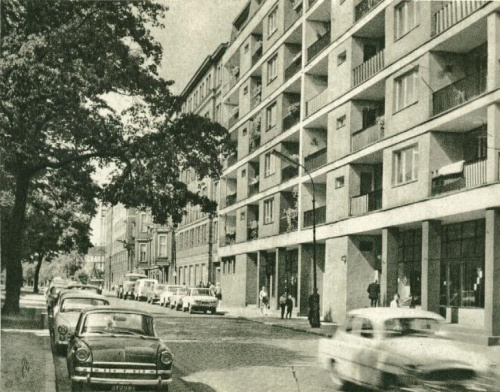 Poznań_Ulica Ogrodowa 1970 r.
