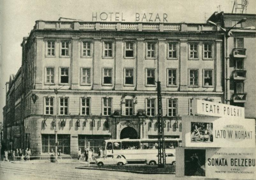 Poznań_Hotel ' Bazar ' 1970 r.