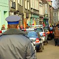 Kolumna Policji i BOR, rynek w Pucku