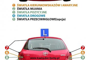 Światła Toyota Yaris // www.kaskader.tychy.pl // #ŚwiatłaToyotaYaris #PodMaską #OskTychy #NaukaJazdyTychy #LekcjeJazdyTychy #KursyPrawaJazdy #kaskader #SzkołyJazdyTychy #bieruń #lędziny