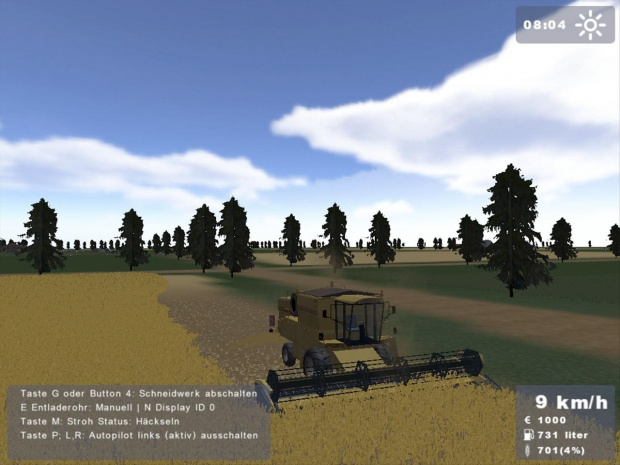 New Holland TX34 #LandwirtschaftsSimulator2008 #NewHolland #TX34