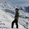pod schroniskiem Tracuit #wakacje #góry #Alpy #lodowiec #treking #Szwajcaria #Waisshorn #Tracuit