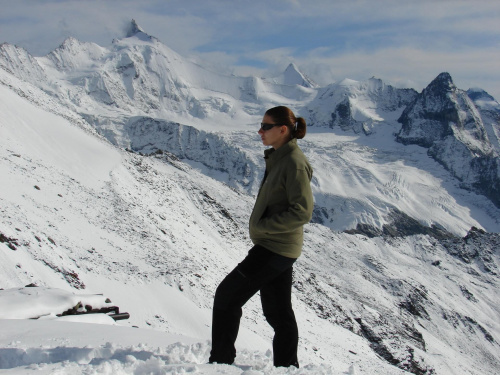 pod schroniskiem Tracuit #wakacje #góry #Alpy #lodowiec #treking #Szwajcaria #Waisshorn #Tracuit