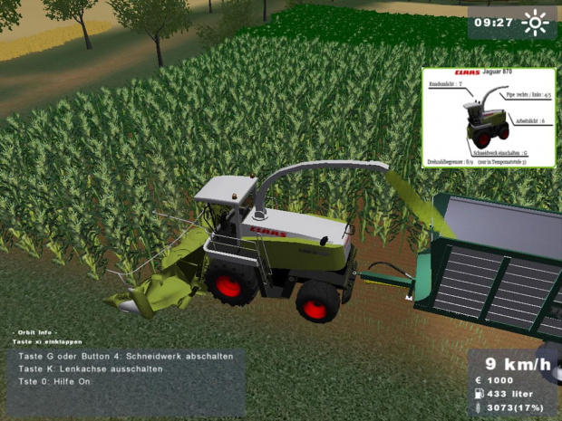 Claas Jaguar 870 #ClaasJaguar870 #Claas #LandwirtschaftsSimulator2008 #Landwirtschafts #Simulator