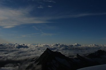 I znów te chmury... #wakacje #góry #Alpy #lodowiec #treking #Szwajcaria #Weissmies