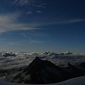 I znów te chmury... #wakacje #góry #Alpy #lodowiec #treking #Szwajcaria #Weissmies