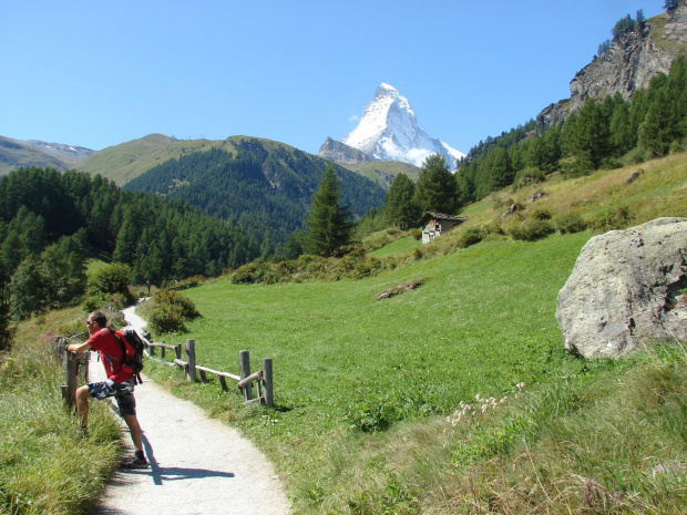 Zermatt i Matterhorn #wakacje #góry #Alpy #lodowiec #treking #Szwajcaria #Zermatt #Matterhorn