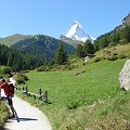Zermatt i Matterhorn #wakacje #góry #Alpy #lodowiec #treking #Szwajcaria #Zermatt #Matterhorn