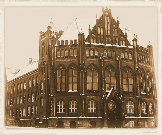 Gdańsk, najsłynniejszy Ogólniak czyli LO nr1 #Gdańsk #zabytki #StaraFotografia