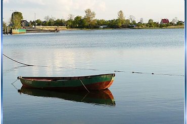 Sobieszewo-przy przystani promowej na Wiśle Śmiałej #NadWisłą #woda #widoki