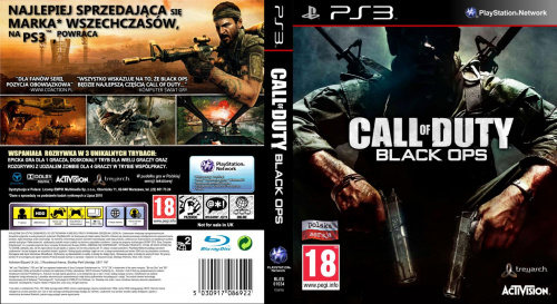 #CallOfDuty #BlackOps #ps3 #Playstation3 #okładka #polska #PoPolsku #cover #polish