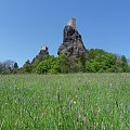 Zamek Trosky na powulkanicznych skałach robi niesamowite wrażenie.. #Czechy #CzeskiRaj #maj #Trosky