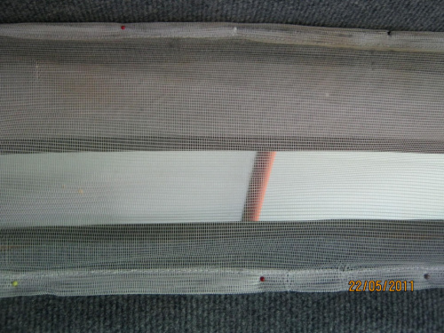moskitiera okna dachowego niewiadów n126 na szpilkach ściągana do prania :)