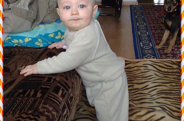 7 i pół m-ca Patryka :) #remont #niemowlak