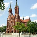 Fara - Katedra rzymsko-katolicka pw. Wniebowzięcia NMP w Białymstoku przy Placu Miejskim (okolice ul. Kościelnej i Legionowej). #białystok #CzerwonyKościół #fara #katedra #KościółNMPWBiałymstoku #podlaskie