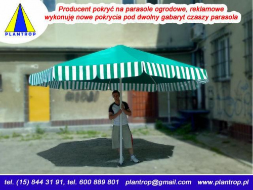 Parasol ogrodowy, Parasol do ogrodu, przed lokal #szycie #NowychPokryć #NowePokrycie #parasol #ParasoleOgrodowe #renowacja #naprawa #producent
