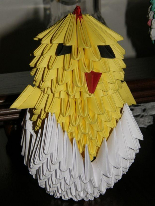 kurczaczek #origami