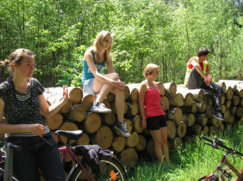 Wycieczka rowerowa klasy 1c- czerwiec 2011 #LiceumWisznice #LOWisznice #Wisznice