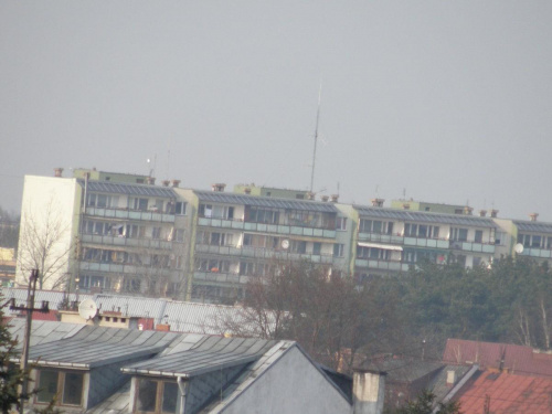 Blokowisko ługi sfotografowane z centrum Karczewa :) #KarczewŁugiBlokiManchatan